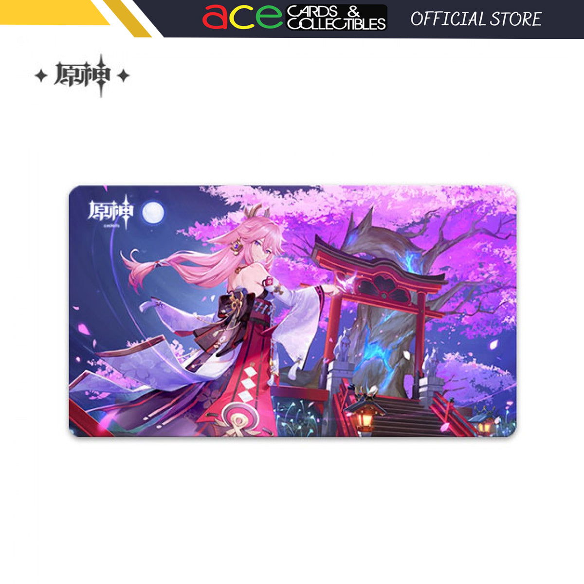 miHoYo -Genshin Impact- Yae Miko Floating World Under The Moonlight Theme Mousepad-miHoYo-Ace Cards &amp; Collectibles