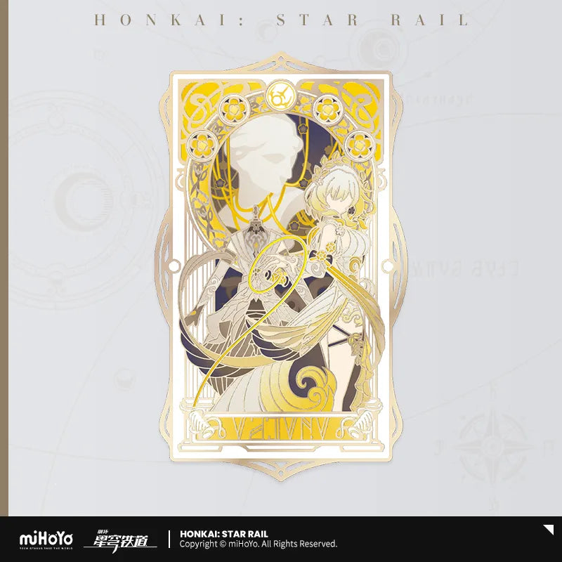 Honkai Star Rail "As I Have Written Series" Metal Bookmark