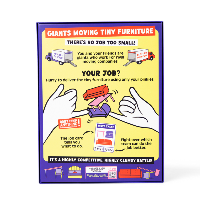 Exploding Kittens: Giants Moving Tiny Furniture EN