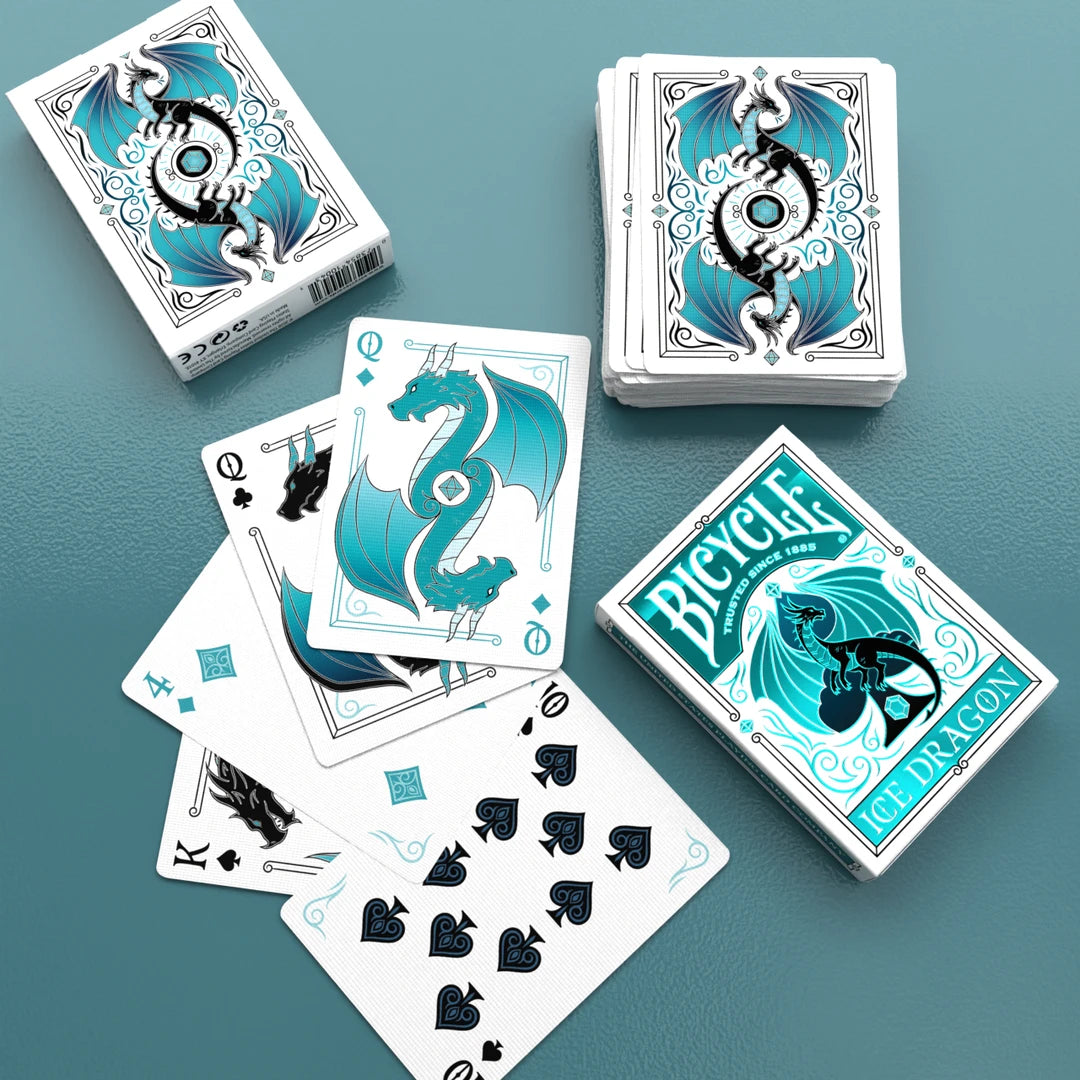 Bicycle Ice Dragon Playing Cards