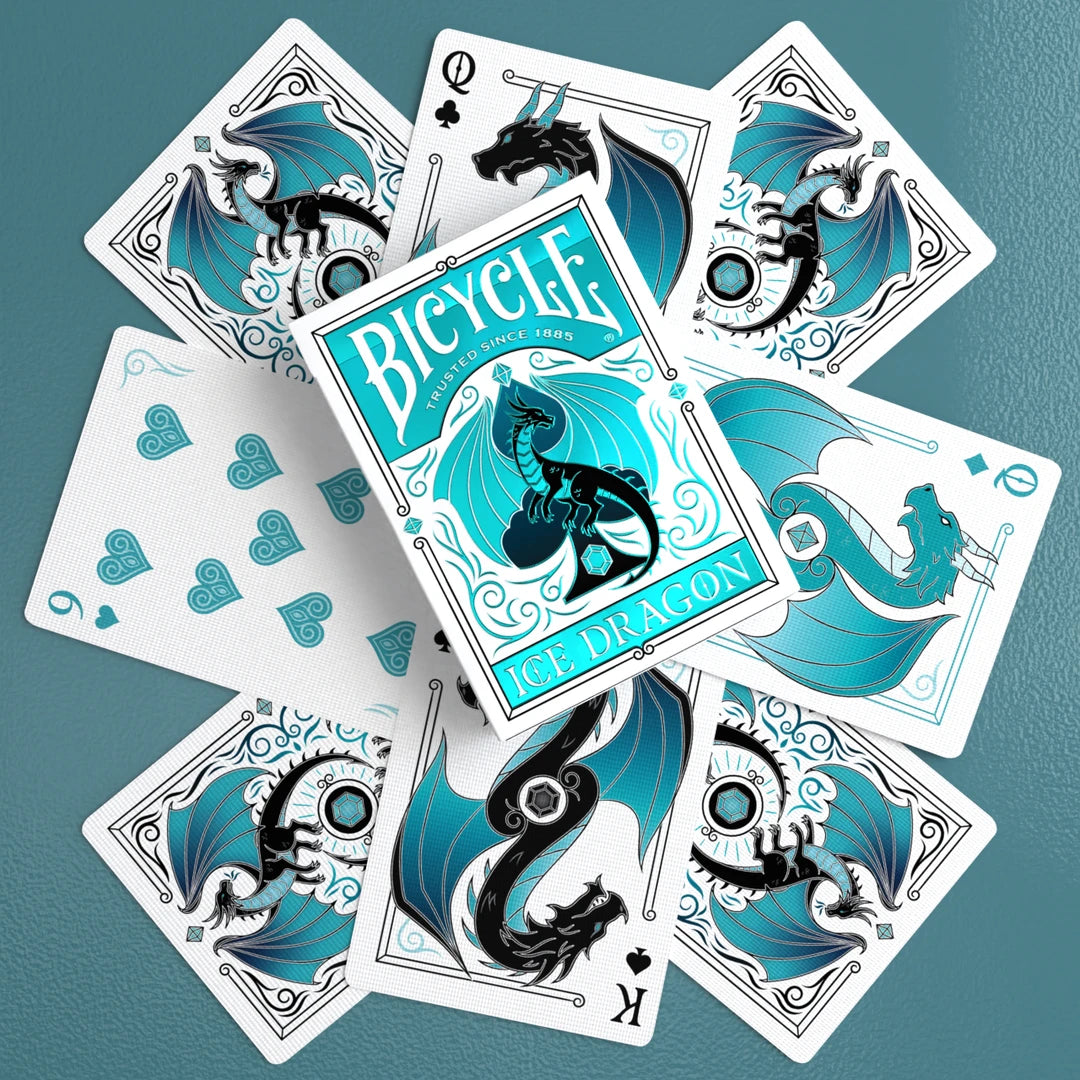 Bicycle Ice Dragon Playing Cards