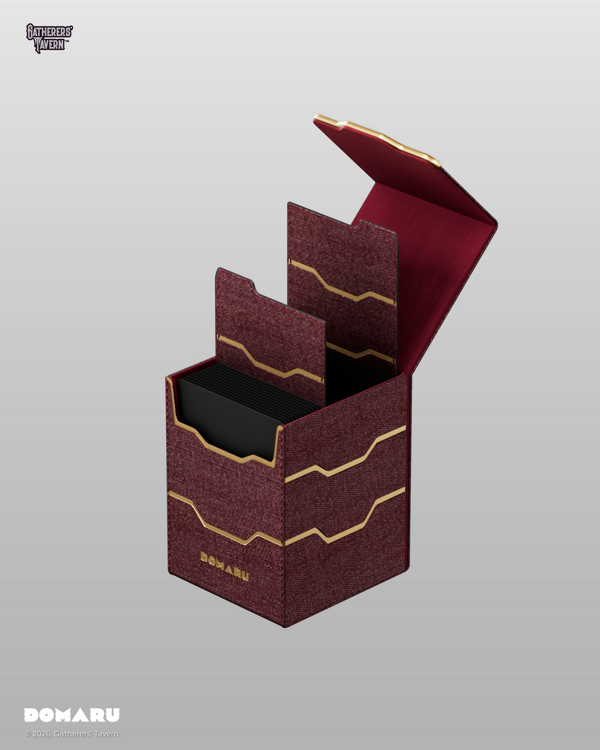 Gatherer's Tavern DOMARU Armory Collection Vertex 100+ Toploading Box
