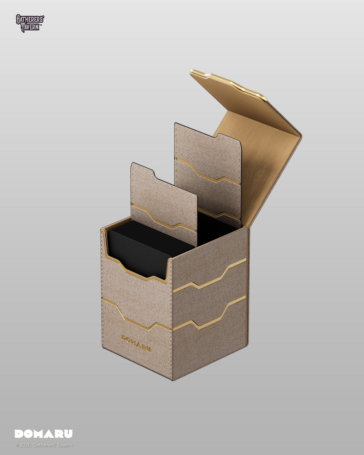 Gatherer's Tavern DOMARU Armory Collection Vertex 100+ Toploading Box