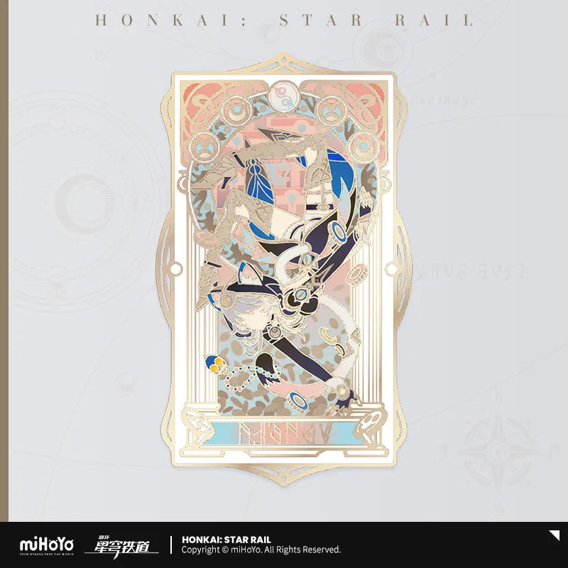 Honkai Star Rail "As I Have Written Series" Metal Bookmark