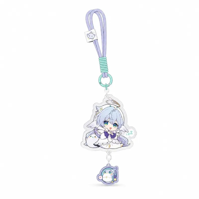 Honkai: Star Rail Girl's Dormitory Series Q Version Acrylic Keychain