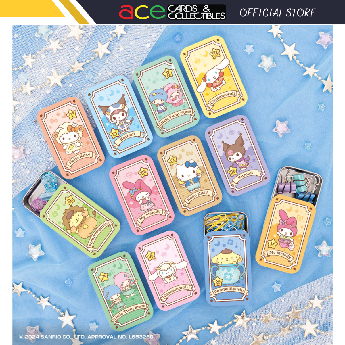 SANRIO CHARACTERS Ramune Tin Can Constellations VER.