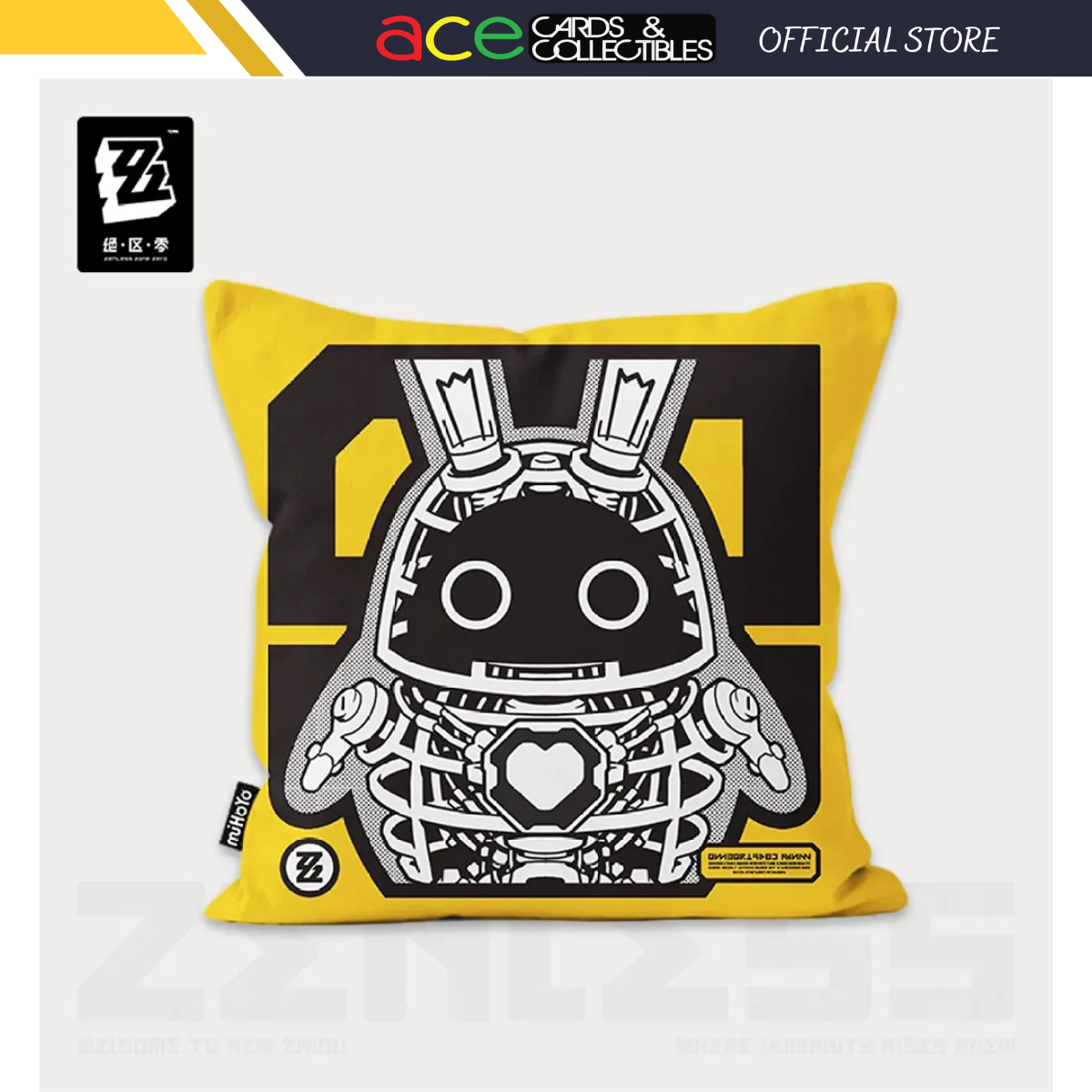 Zenless Zone Zero Bangboo Throw Pillow