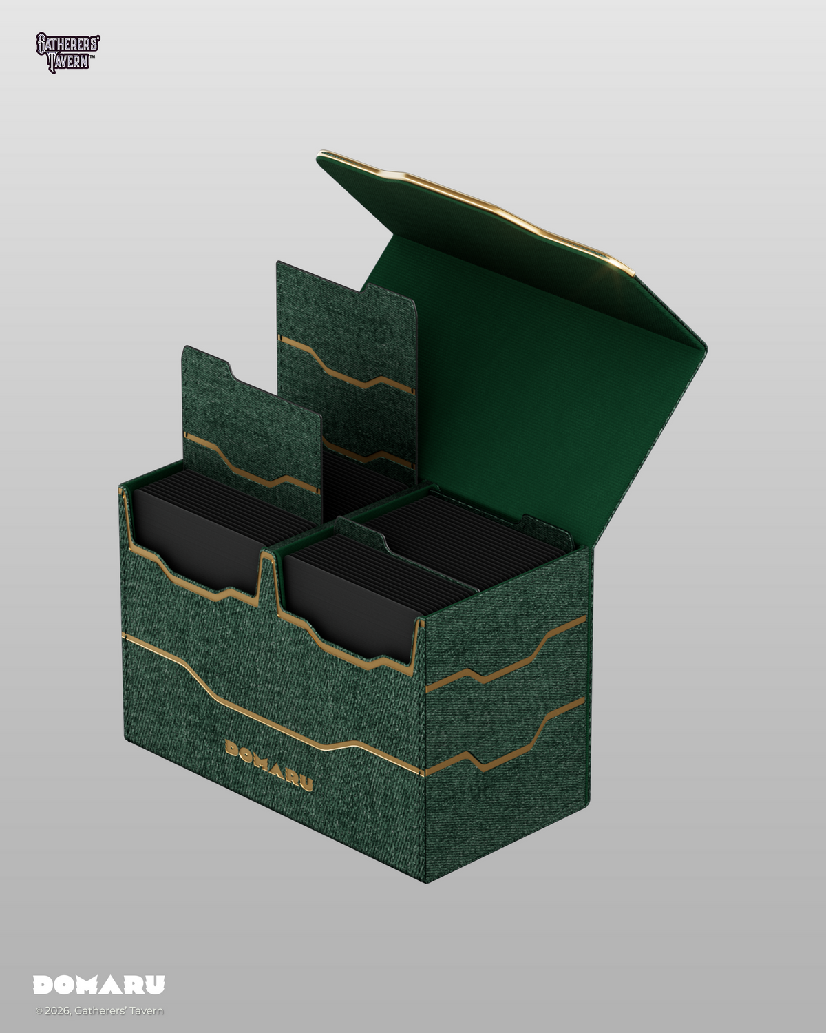 Gatherer's Tavern DOMARU Armory Collection Vertex Duo 200+ Toploading Box