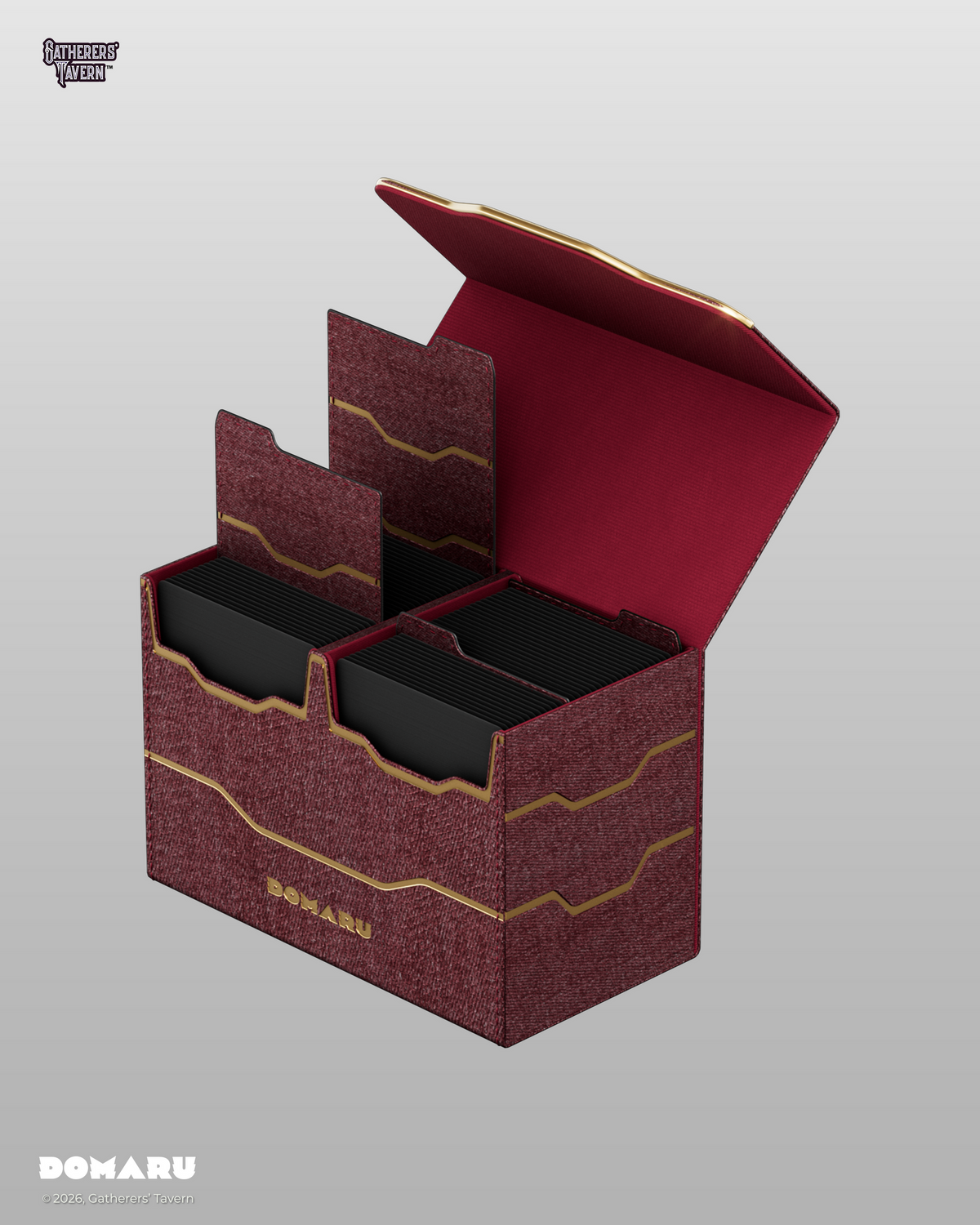 Gatherer's Tavern DOMARU Armory Collection Vertex Duo 200+ Toploading Box