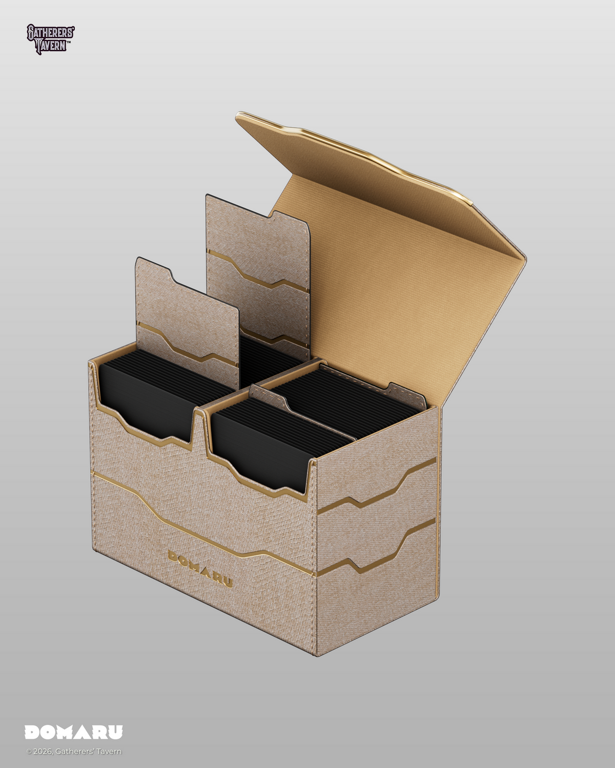 Gatherer's Tavern DOMARU Armory Collection Vertex Duo 200+ Toploading Box