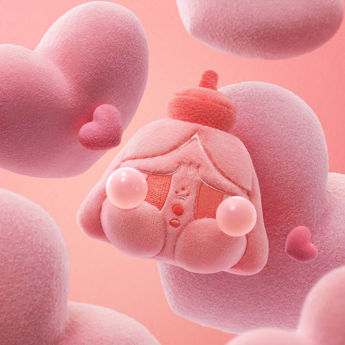 POP MART CRYBABY Tears Launch Project Series Plush Pendant Blind Box