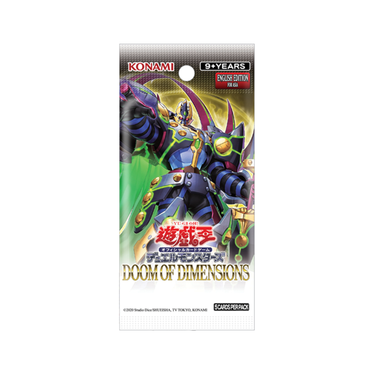 Yu-Gi-Oh TCG : Doom of Dimensions CG2033-AE (English)