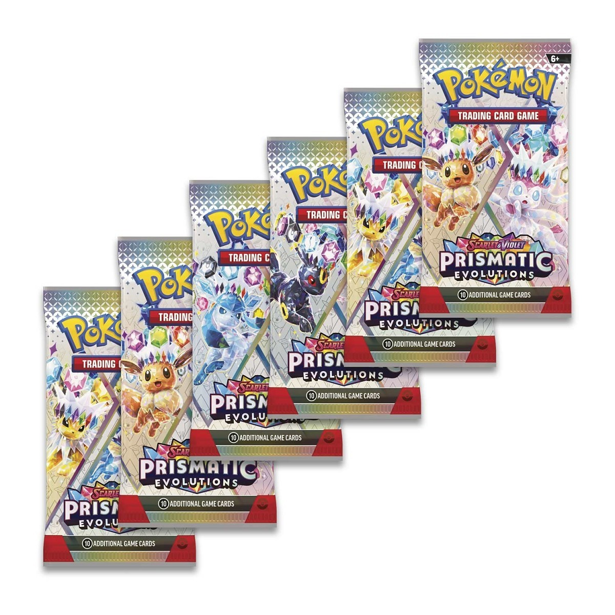 Pokemon TCG: Scarlet &amp; Violet-Prismatic Evolutions Booster Bundle