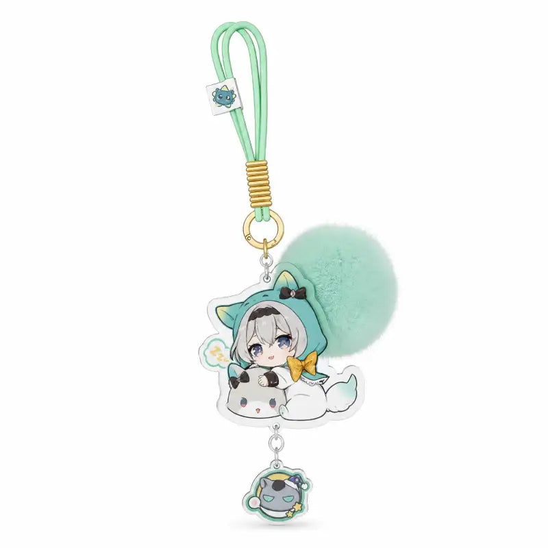 Honkai: Star Rail Girl's Dormitory Series Q Version Acrylic Keychain