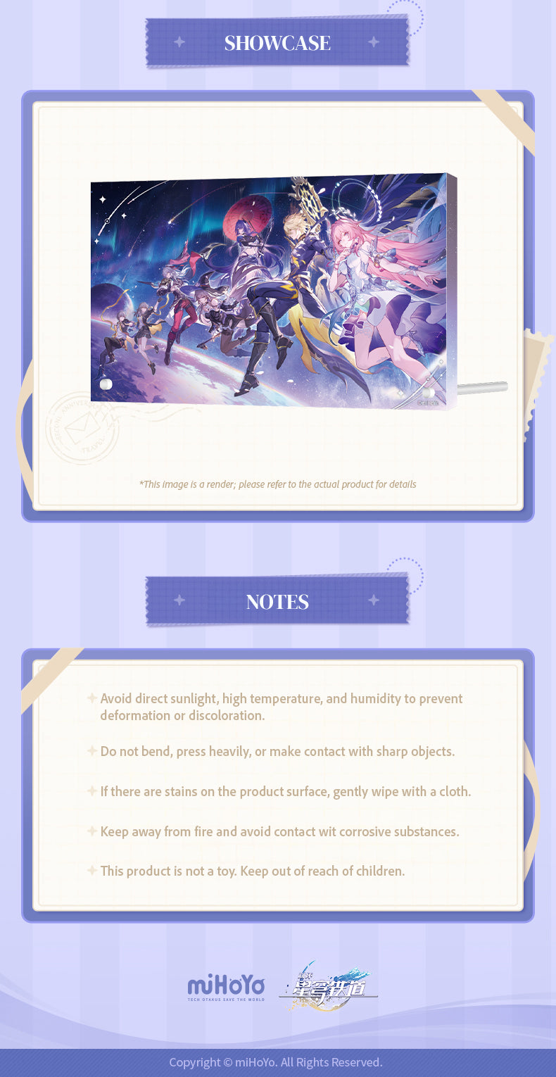 Honkai: Star Rail Celebration & Blessings Series Acrylic Art Panel 2026 Ver