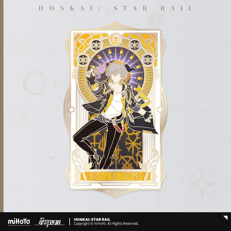 Honkai Star Rail "As I Have Written Series" Metal Bookmark