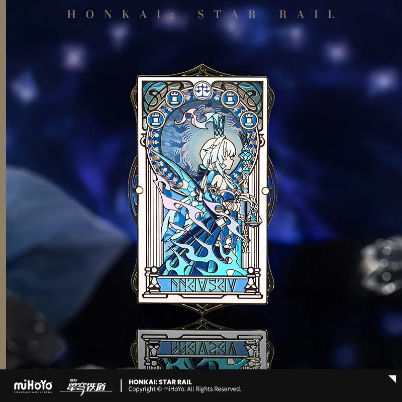 Honkai Star Rail "As I Have Written Series" Metal Bookmark