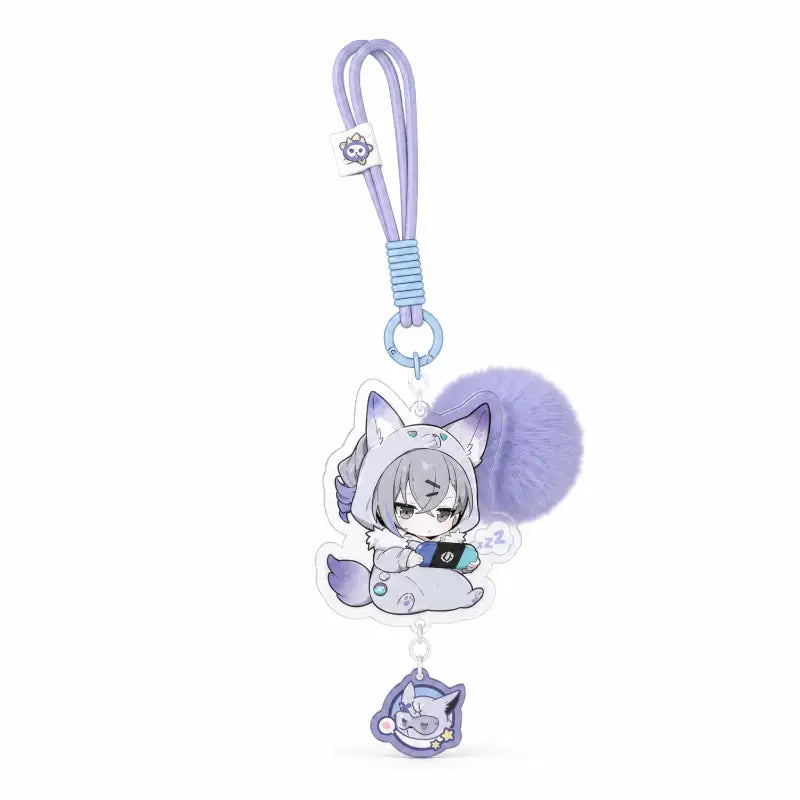 Honkai: Star Rail Girl's Dormitory Series Q Version Acrylic Keychain