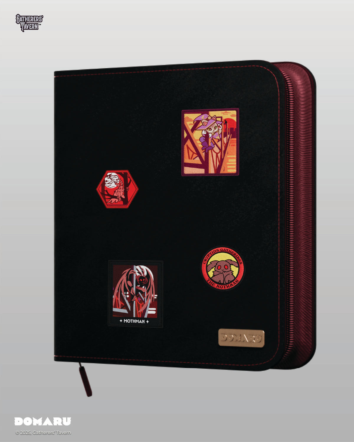 Gatherer's Tavern DOMARU Deco Patch Binder Cryptids Collection 12-Pocket
