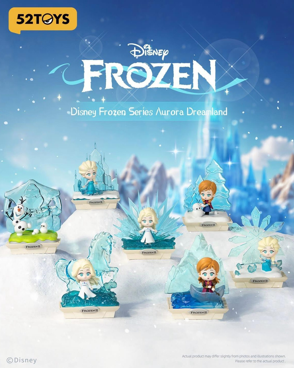 52TOYS x Disney Frozen Series Aurora Dreamland-Single Box (Random)-52Toys-Ace Cards & Collectibles