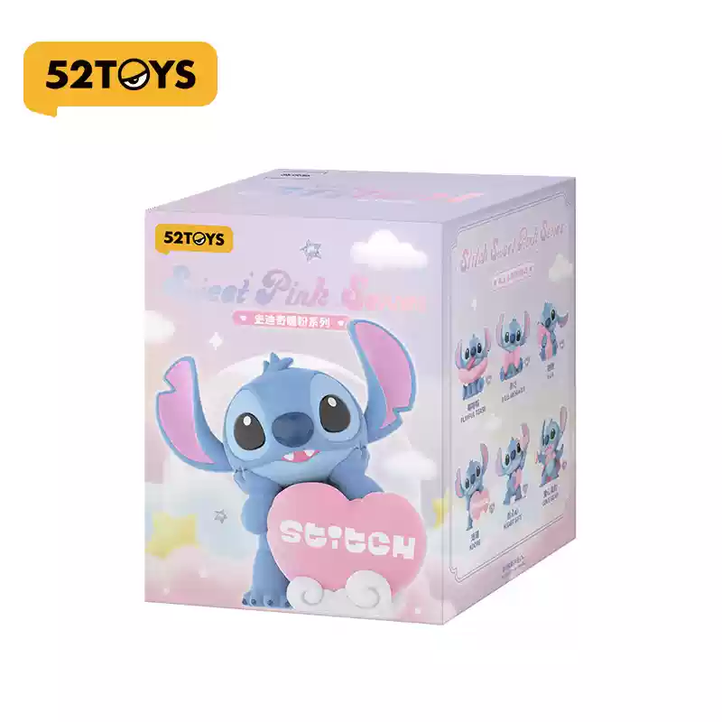 52TOYS x Disney Stitch Sweet Pink Series Blind Box-Single Box (Random)-52Toys-Ace Cards & Collectibles