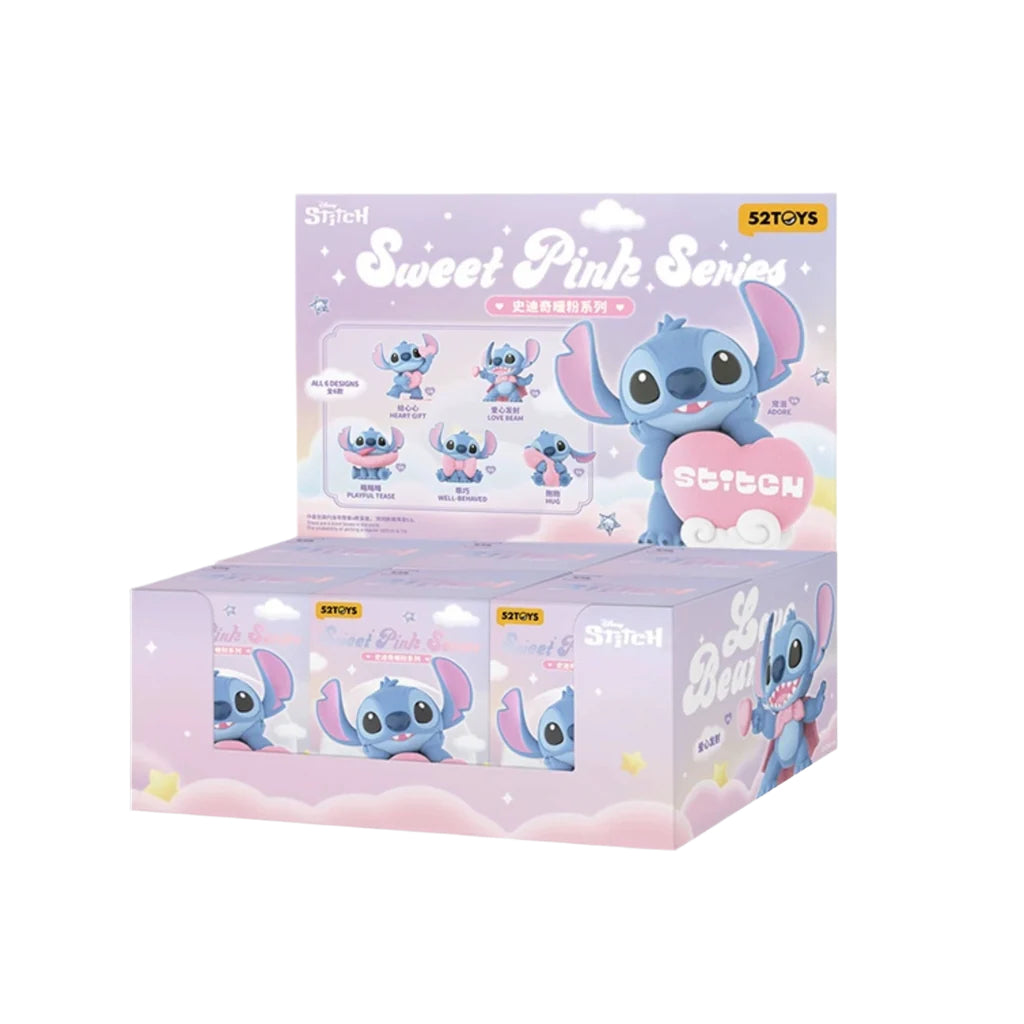 52TOYS x Disney Stitch Sweet Pink Series Blind Box-Single Box (Random)-52Toys-Ace Cards & Collectibles