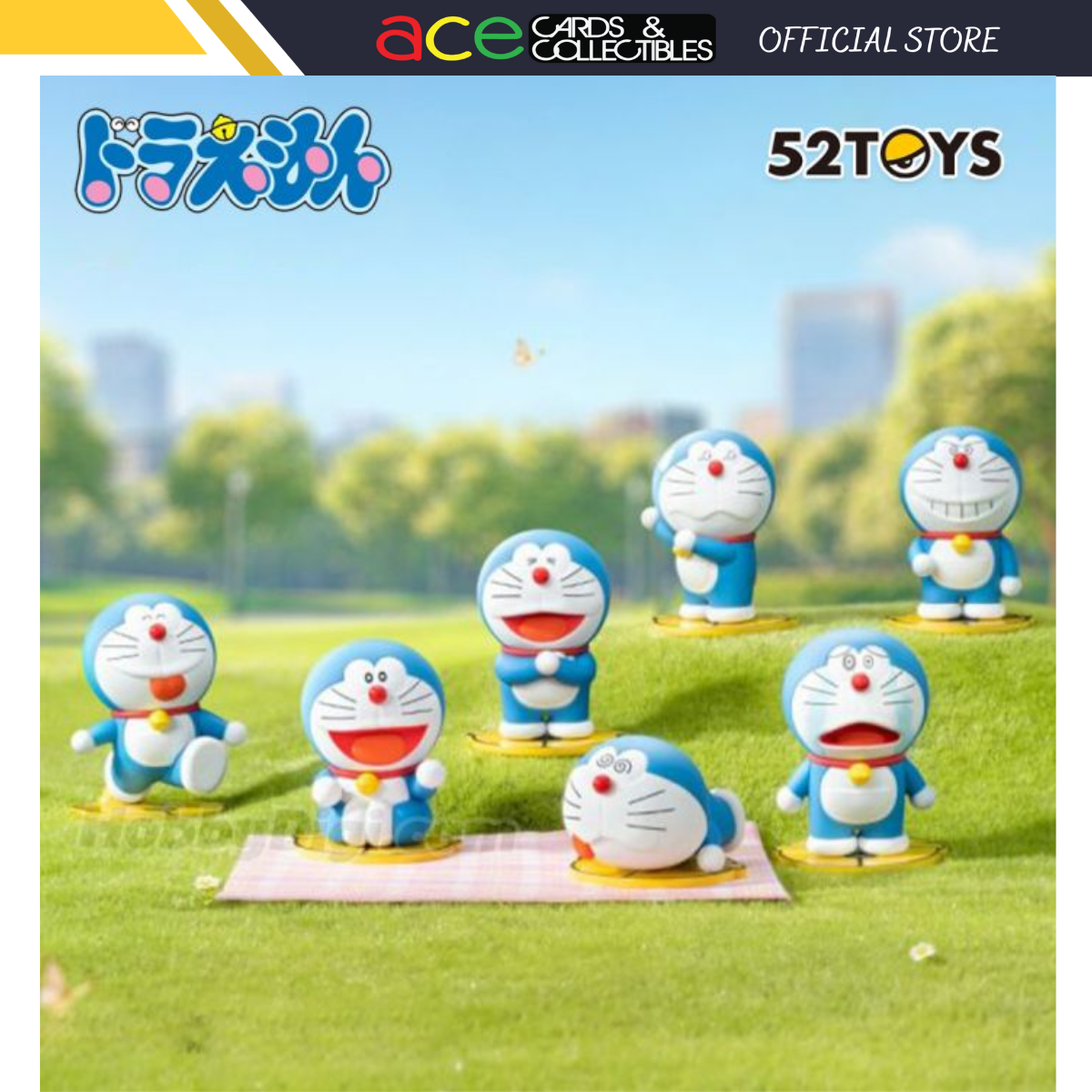 52TOYS x Doraemon Emoji Series Blind Box-Single Box (Random)-52Toys-Ace Cards & Collectibles