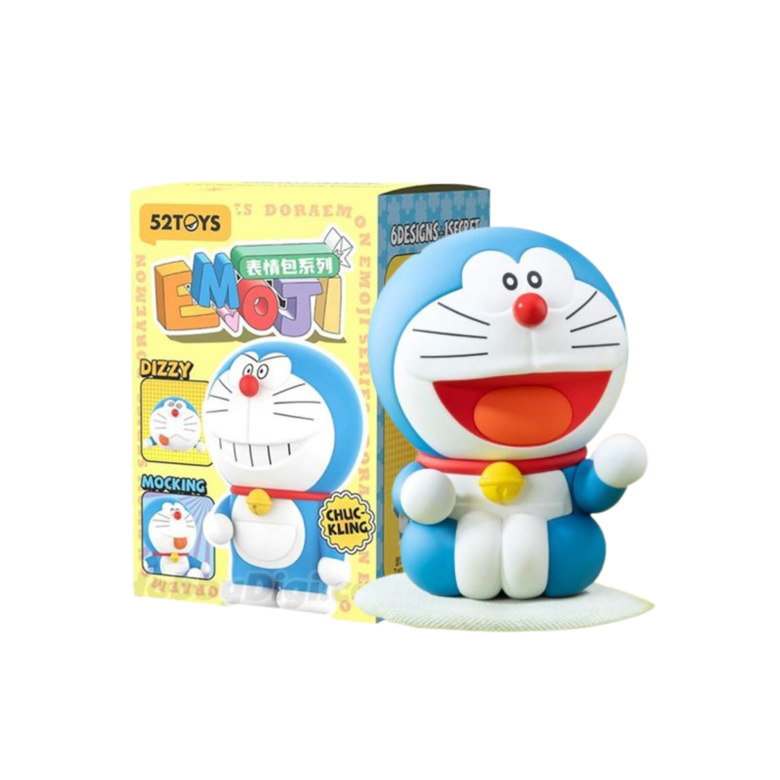 52TOYS x Doraemon Emoji Series Blind Box-Single Box (Random)-52Toys-Ace Cards & Collectibles