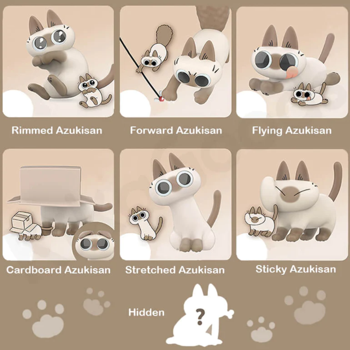 52Toys Azukisan's Daily Life-Single Box (Random)-52Toys-Ace Cards & Collectibles