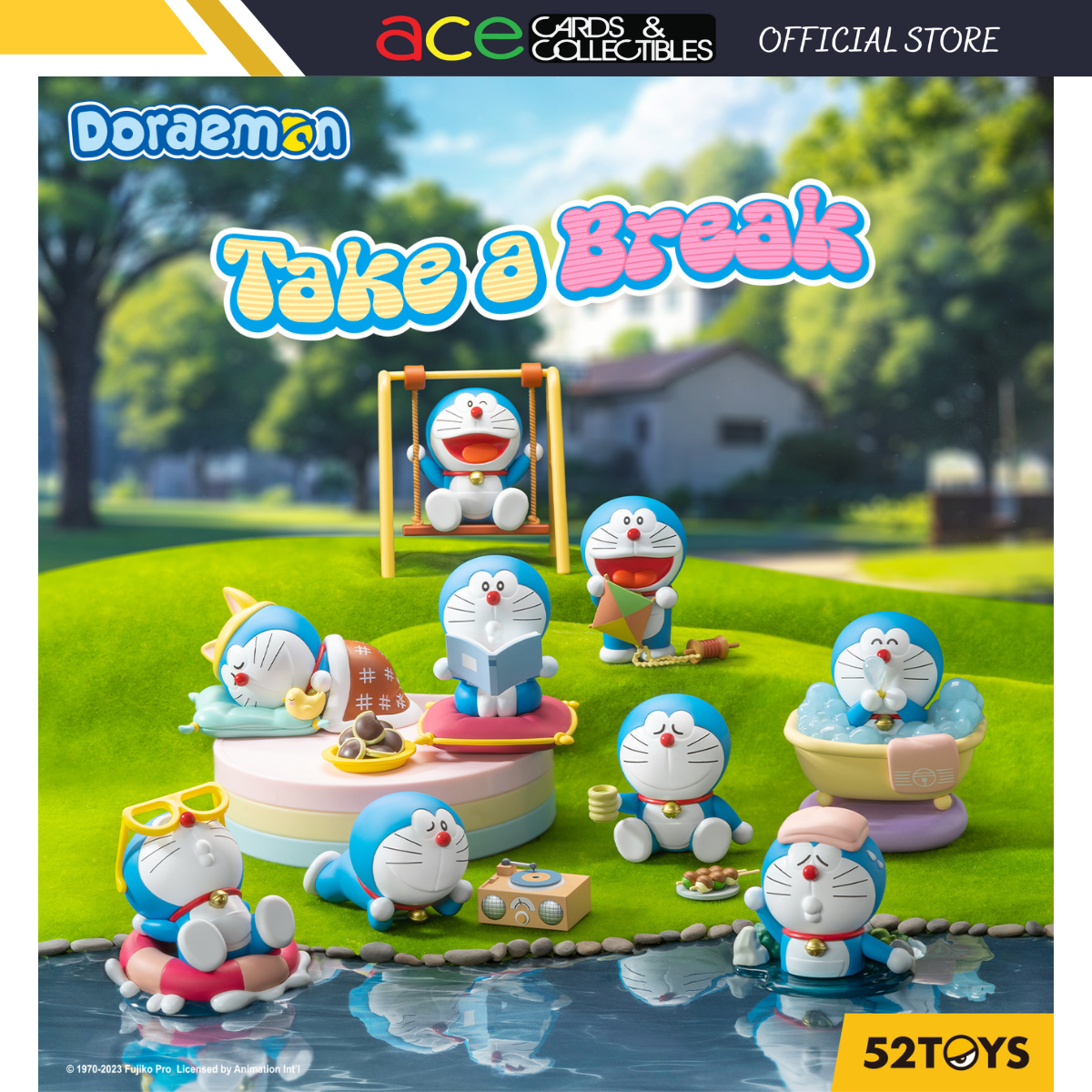 52Toys Doraemon Take A Break Series-Single Box (Random)-52Toys-Ace Cards & Collectibles