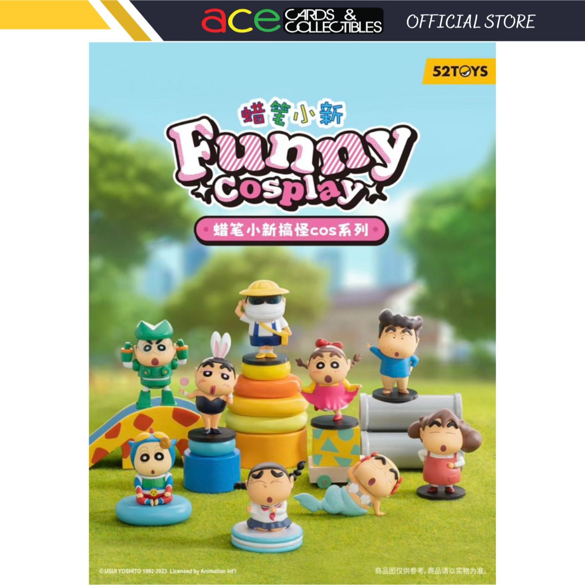 52Toys x Crayon Shin Chan Funny Cosplay Series-Single Box (Random)-52Toys-Ace Cards &amp; Collectibles