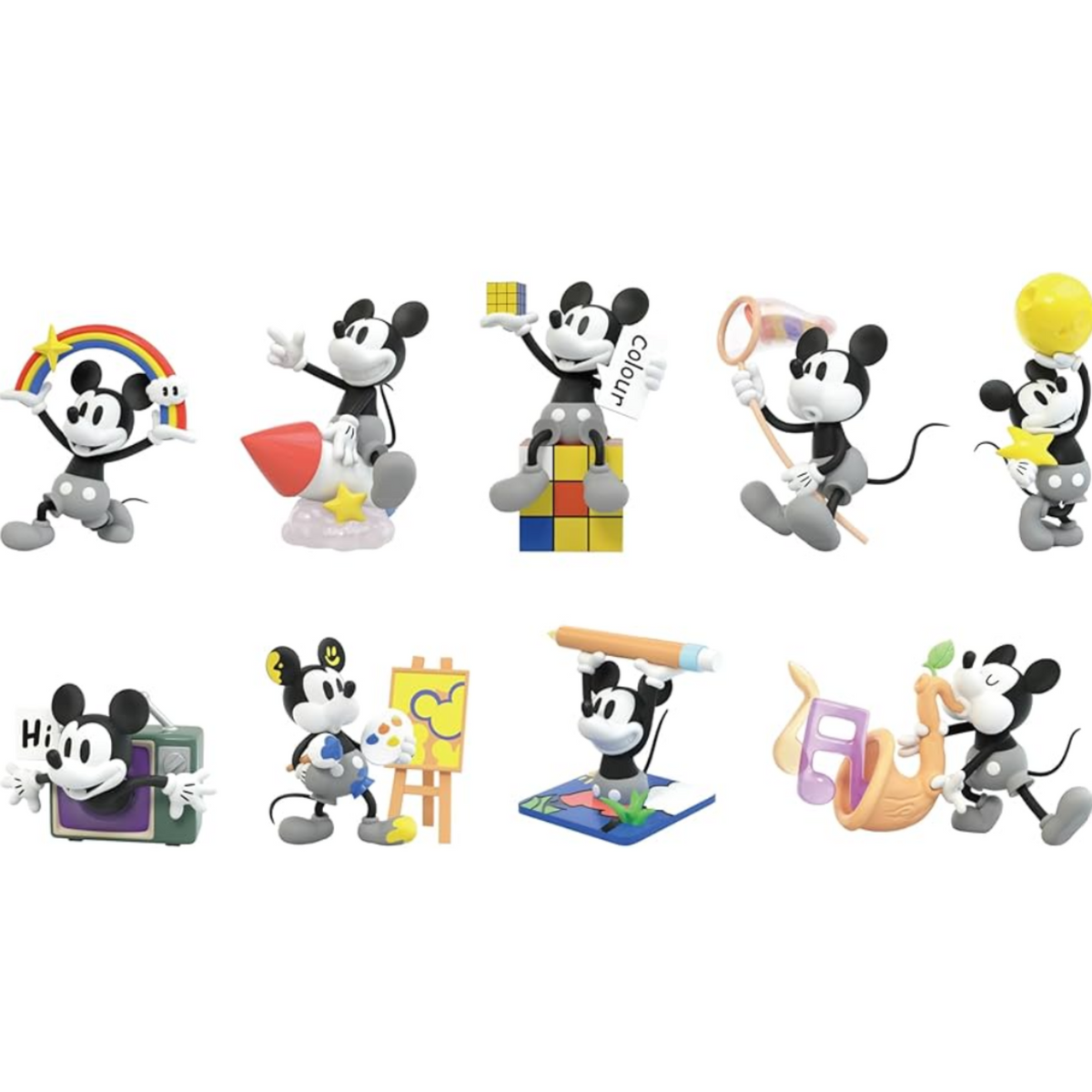 52Toys x Disney Mickey Mouse Color Hunting Series-Single Box (Random)-52Toys-Ace Cards & Collectibles