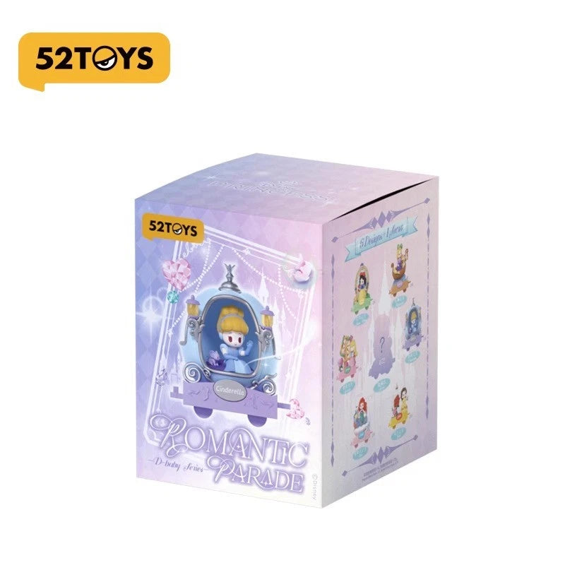 52Toys x Disney Princess D-baby Series Romantic Parade Blind Box-Single Box (Random)-52Toys-Ace Cards & Collectibles