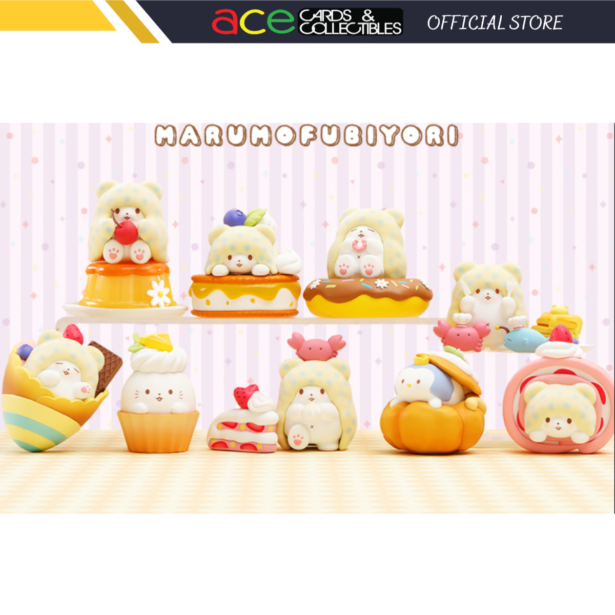 52Toys x Marumofubiyori Tea Time Dessert Series-Single Box (Random)-52Toys-Ace Cards & Collectibles