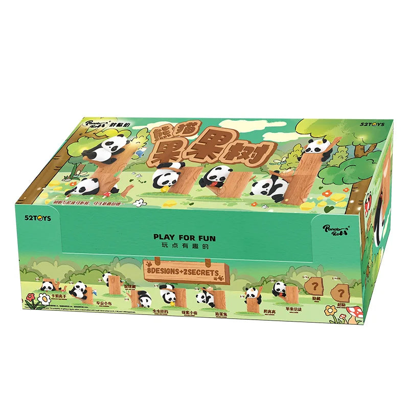 52Toys x Panda Roll Panda Fruit Tree Series-Display Box (8pcs)-52Toys-Ace Cards &amp; Collectibles