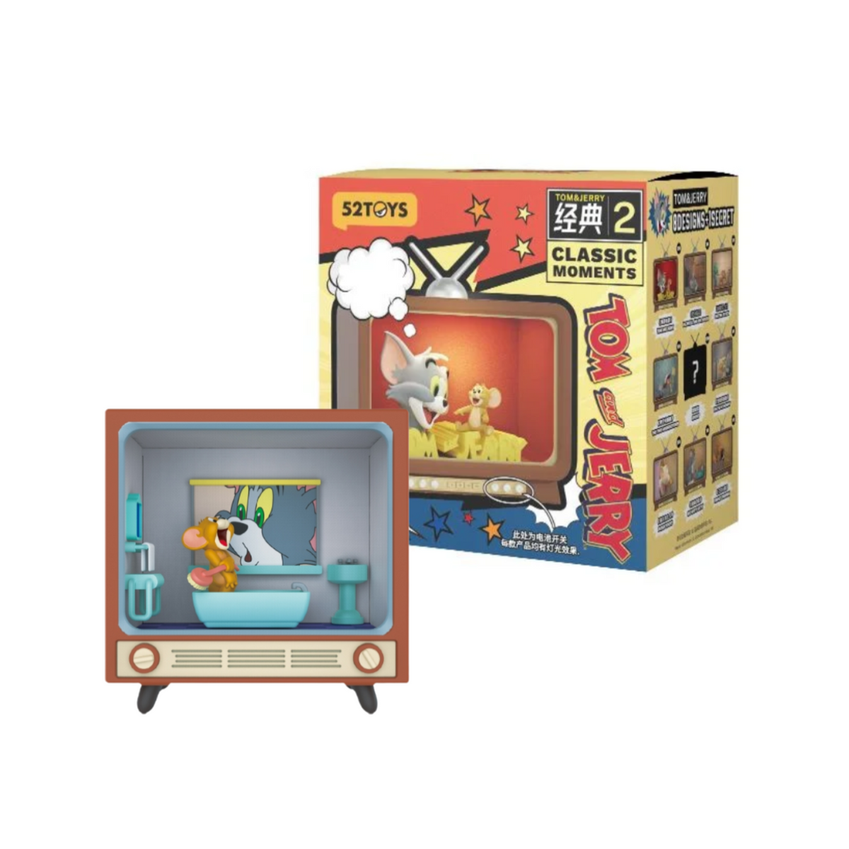 52Toys x Tom And Jerry Classic Moments Series-Single Box (Random)-52Toys-Ace Cards & Collectibles