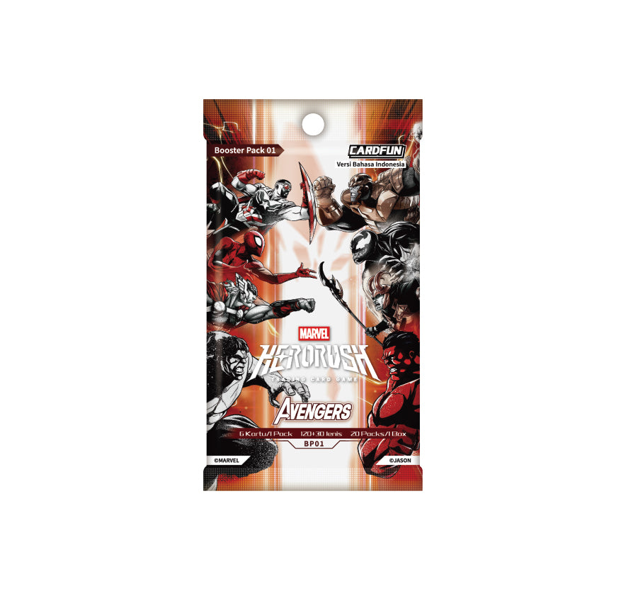 Marvel TCG: Marvel Hero Rush 'Avengers' [BP01] (English Ver.)