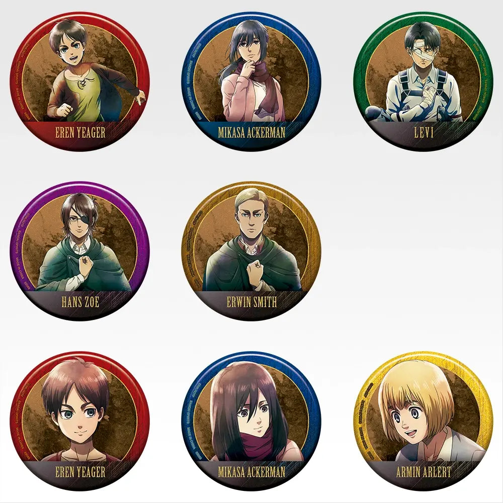 (Whole Set 80tix) Ichiban Kuji Attack on Titan ~Each Person's RESOLVE~