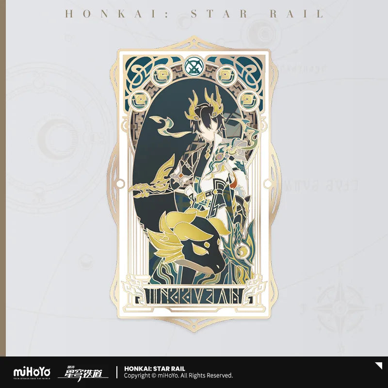 Honkai Star Rail "As I Have Written Series" Metal Bookmark