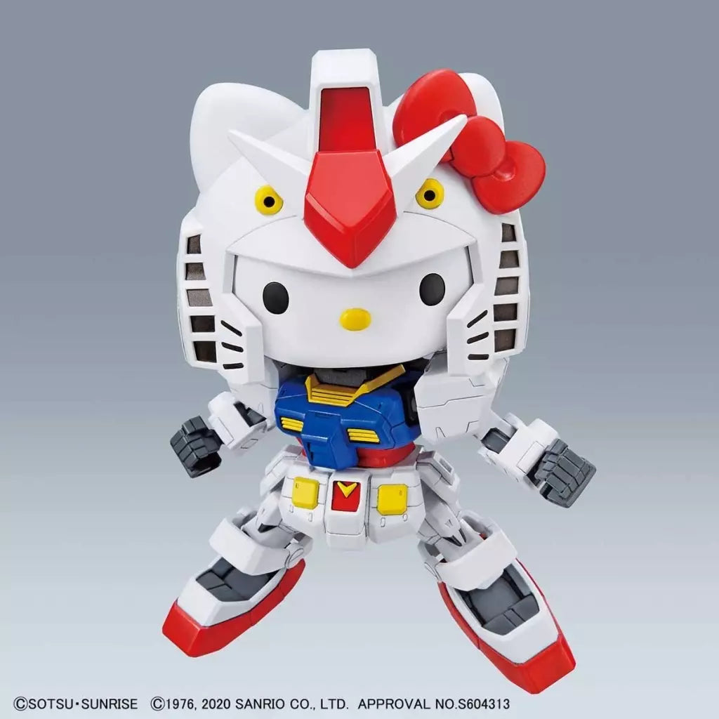 Gunpla SD EX-Standard Hello Kitty / RX-78-2 Gundam