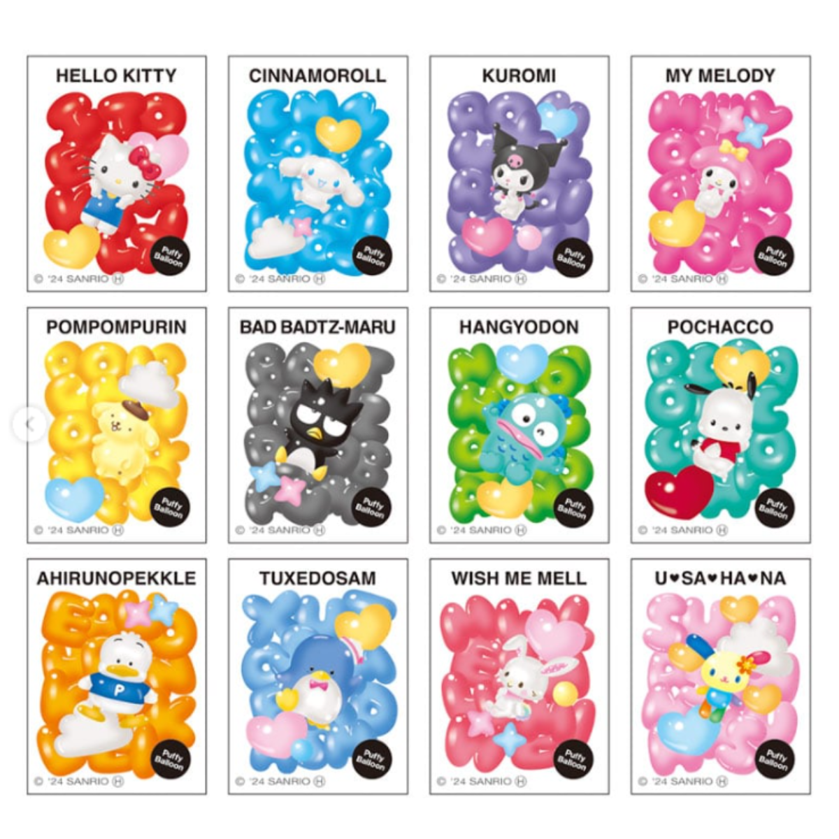 SANRIO CHARACTERS COLORFUL COTTON CANDY VOL.2