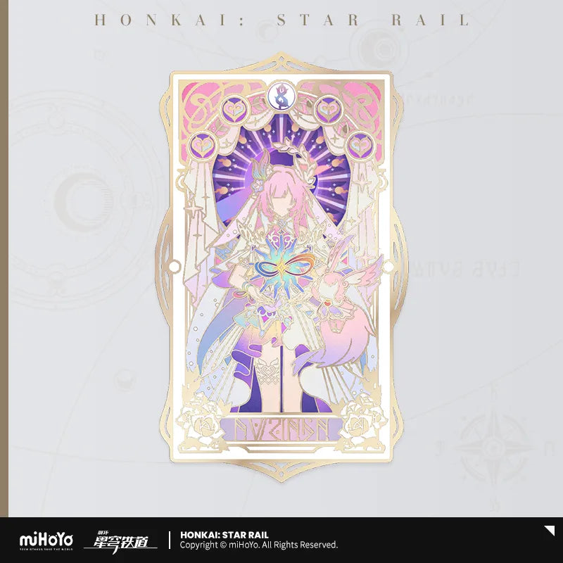 Honkai Star Rail "As I Have Written Series" Metal Bookmark
