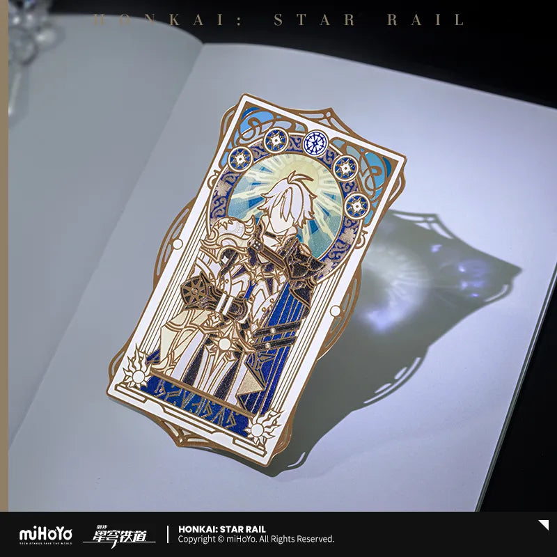 Honkai Star Rail "As I Have Written Series" Metal Bookmark