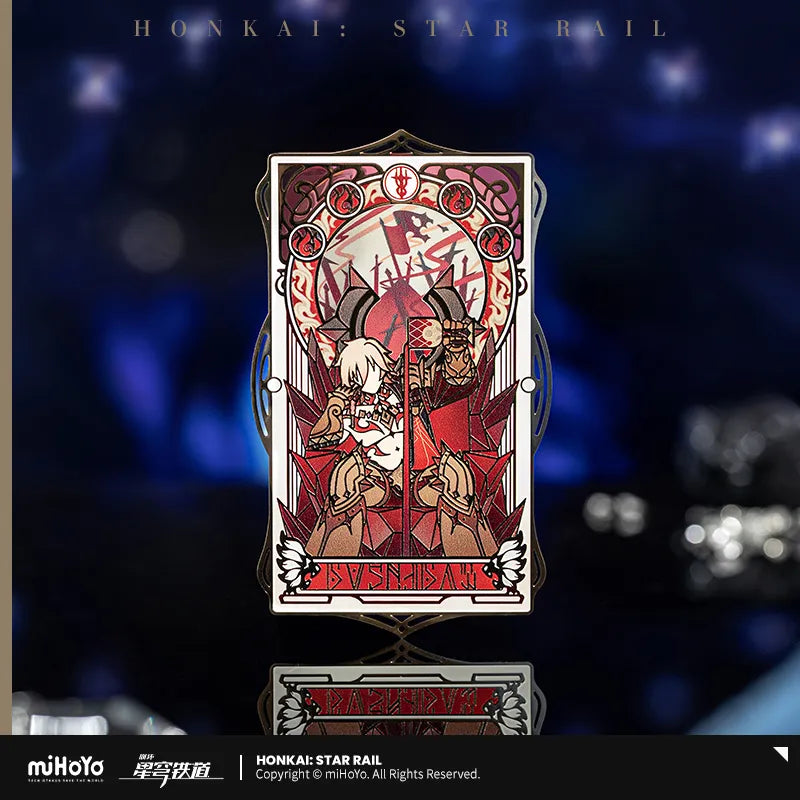 Honkai Star Rail "As I Have Written Series" Metal Bookmark