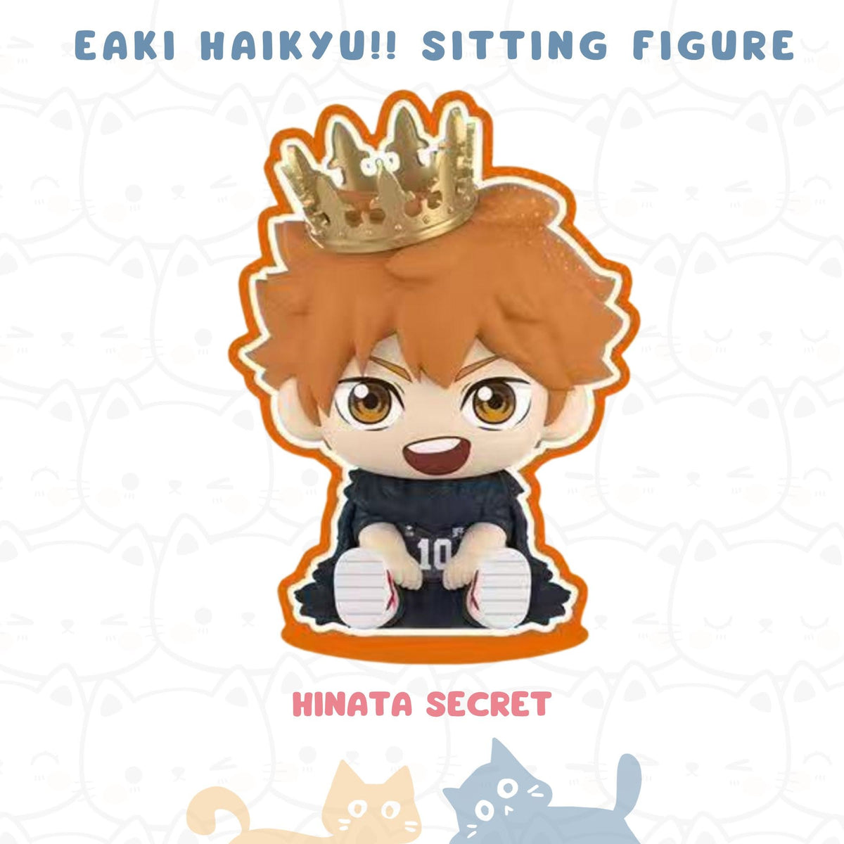EAKI x Haikyu!! Off-Court Vibes Sitting Figure Series Blind Box