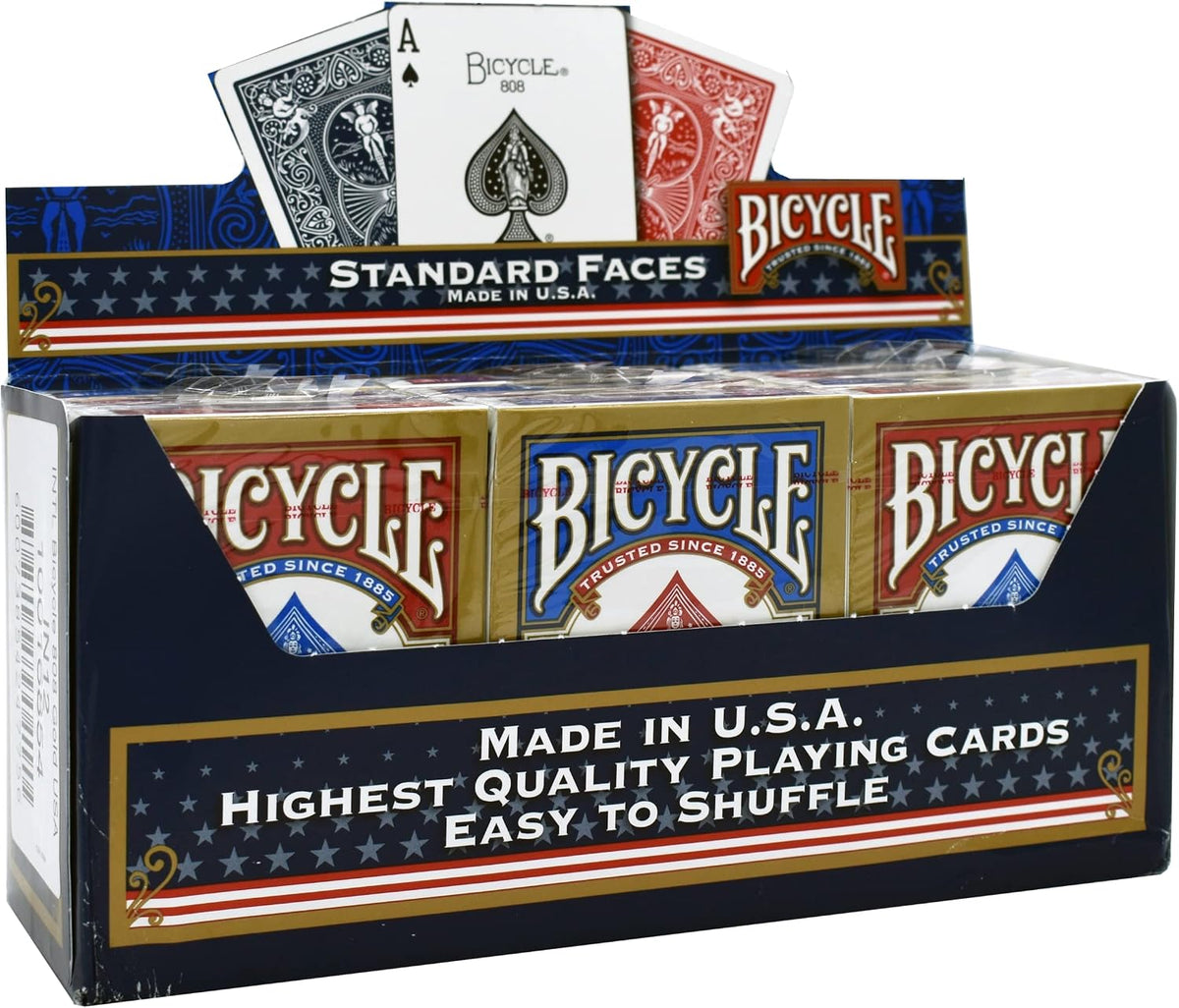 Bicycle 808 Standard Gold Rider Back Playing Cards