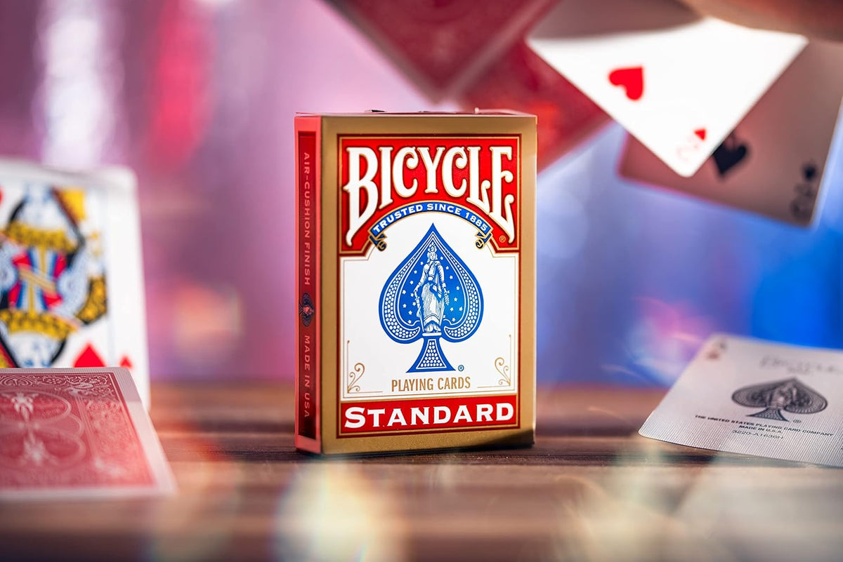 Bicycle 808 Standard Gold Rider Back Playing Cards