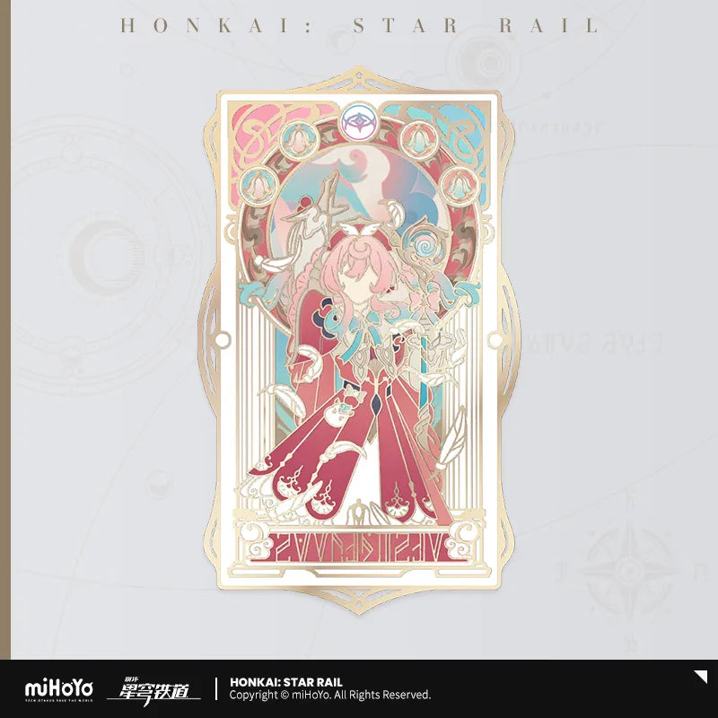 Honkai Star Rail "As I Have Written Series" Metal Bookmark