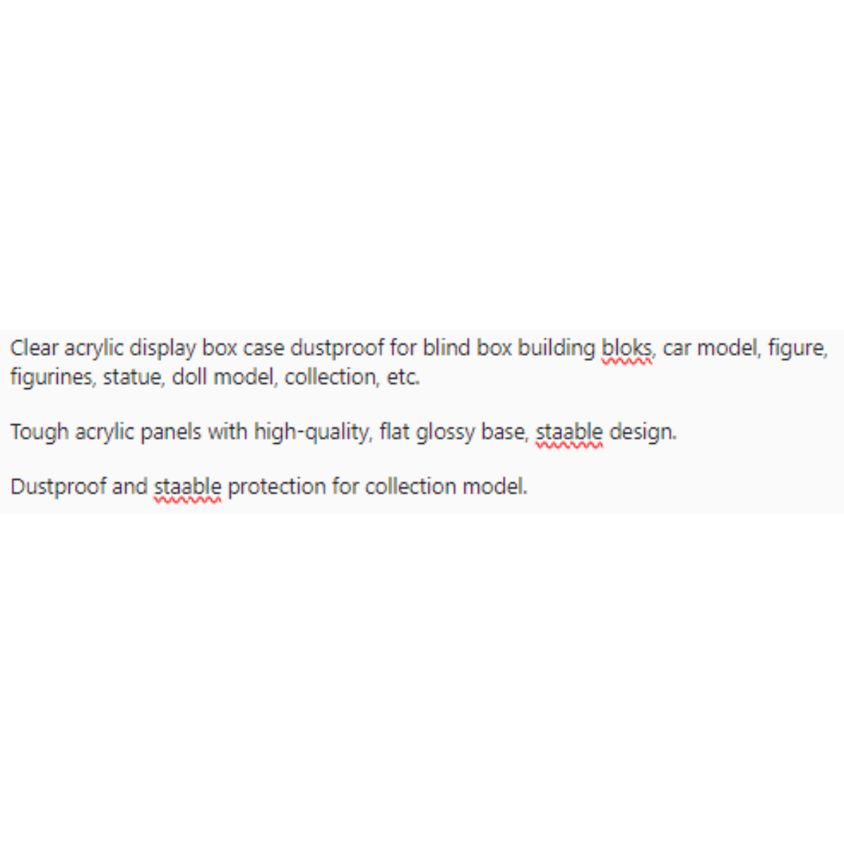 Acrylic Three Levels Display Box-Ace Cards & Collectibles-Ace Cards & Collectibles