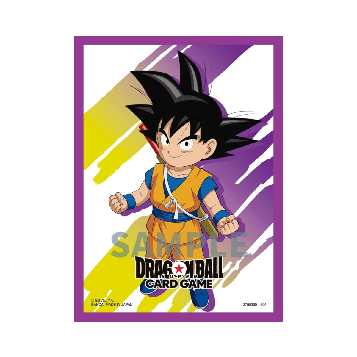 Dragon Ball Super TCG: Fusion World Card Game Official Sleeves 02-Son Goku (Mini)-Ace Cards &amp; Collectibles-Ace Cards &amp; Collectibles